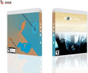 Portal Playstation 3 Box Art Cover By Ergo - Horizontal Png