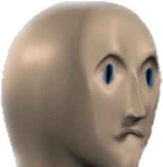 Meme Man - No Expression Png