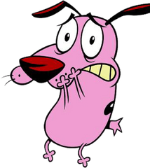 Courage The Cowardly Dogs Galleries - Courage The Cowardly Dog Transparent Png