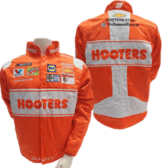 2019 Hooters Orange U0026 White Pit Jacket - Vest Png