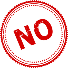 8 Yes No Stamp Transparent - New Stamp Png