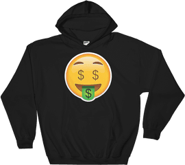 Money Face - Just Emoji Sundays Are For The Seahawks Hoodie Moschino Png