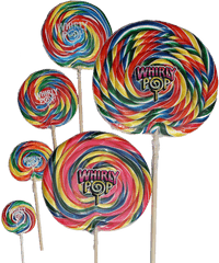 Rock - Whirly Pop Lollipop Sizes Png