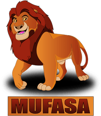 Mufasa Throw Pillow - Mufasa Heroes Png