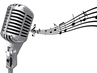 Music Notes Png - Music Notes Microphone And Music Note Mic With Music Notes Png