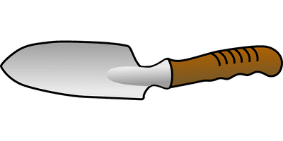 Vector Garden Trowel Free Clipart HD - Free PNG