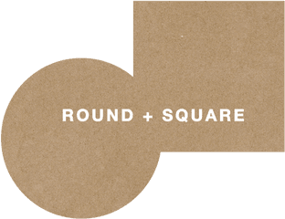 Round Square - Round And Square Png