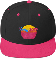 Yang 2020 Vaporwave Sunset - Mtv Hat Png