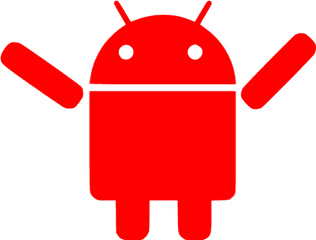 Red Android 4 Icon - Free Red Android Icons Android Logo Red Png