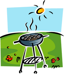 Clipart Man Bbq Transparent - Bbq Clip Art Png