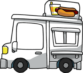 Menu Food Delivery Transparent Png - Clipart Food Truck Png