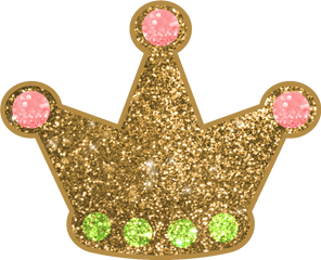 Glitter Vector Png - Gold Glitter Crown Png Sparkle Princess Glitter Crown Png