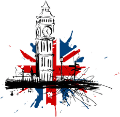 Union Jack - Big Bang Londres Png