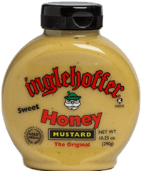 Inglehoffer Sweet Honey Mustard 1025oz - Inglehoffer Applewood Smoked Bacon Mustard Png