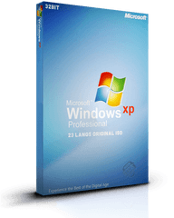 Hd Windows Xp Corporate Iso Torrent - Wi 1018910 Png Windows Xp Home Edition Logo Black