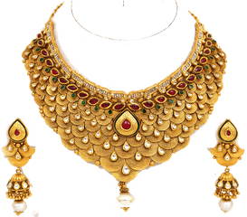 Download Jewellery Necklace Png Transparent Image For - Gold Jewellery