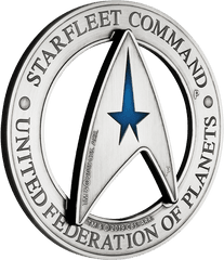 2019 3oz Tuvalu Star Trek Starfleet - United States Marine Corps Training And Education Command Png