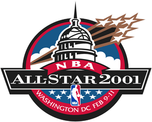 Nba All - Star Game Primary Logo National Basketball 2001 Nba Game Png