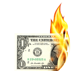 Burning Money Transparent - 11284 Transparentpng Currency In Puerto Rico