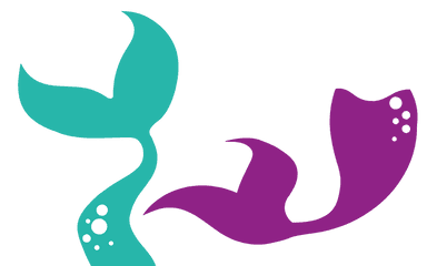 Previous Slide - Silhouette Mermaid Tail Png