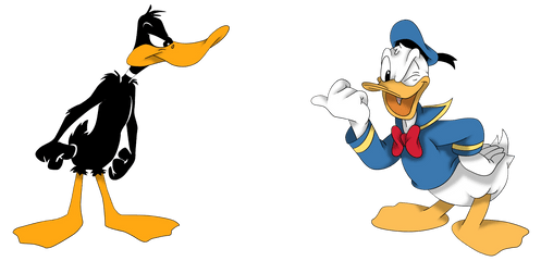 Drawn Donald Duck Daffy Png Transparent