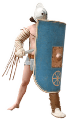 Download Roman Secutor Gladiator - Roman Gladiator Secutor Png