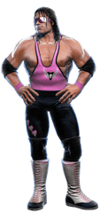 Download - Wwe All Stars Bret Hart Png