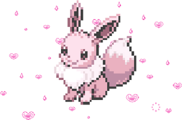 Images About Pokemon Gif - Pokemon Shiny Eevee Sprite Png