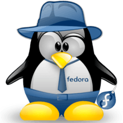 Cropped - Fedora Linux Tux Png