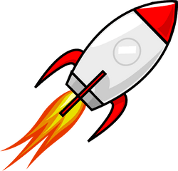 Rocket Clipart Transparent Png - Rocket Ship Clipart Transparent