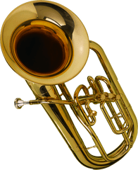 Trumpet And Saxophone Png Image - Parts Of A Tuba