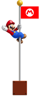 Land Bros Mario Line Super 3D - Free PNG