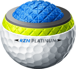 Nike Rzn Tour Golf Ball - Inside A Golf Ball Png