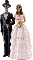 Skeleton Bride And Groom Transparent Png - Stickpng Skeleton Bride Png