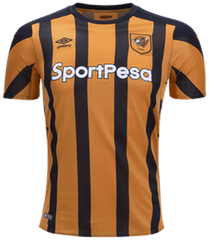 Umbro Hull City 2018 Home Jersey - Hull City 17 18 Png