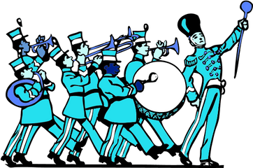 Download Marching Band Kid Png Image - Marching Band Clipart