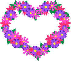 Heart Flower Love Photos Free HQ Image - Free PNG