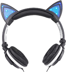 Download 800 X 1 - Cat Ear Headset Png