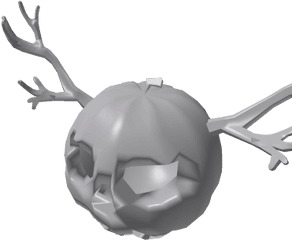 Get The Headless Horseman For Free Roblox Head - Antler Png