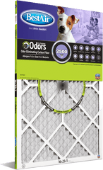 Carbon Pet Filter 16x25 Merv 11 - Rps Products Png