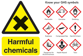 Download Explosive Sign Png Pic - Chemical Signs Full Size Warning Sign Chemical