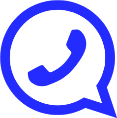 Whatsapp Icons - Whatsapp Logo Png Hd Blue