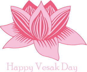 Vesak Lotus Family Pink For Buddha Day - Sacred Lotus Png