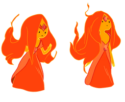 Princess Flame Adventure Time PNG File HD