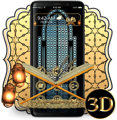 Al Quran Sharif Theme Launcher 1 - Mobile Phone Png