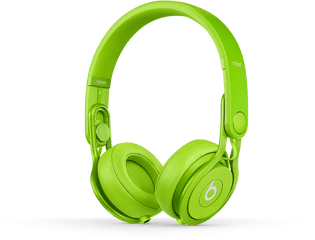 Green Dj Headphones - Green Beats Headphones Png