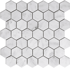 Free White Hexagon Png Download - Architecture