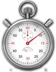 8 Seconds - Stop Watch Transparent - Free PNG