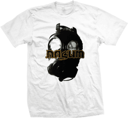 Nasum Gas Mask Shirt - Baker T Shirts Logo Dubs Brand Black T Shirt Png