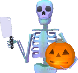 Some Aesthetic Skeleton Gifs - Death Skelly Gif Png